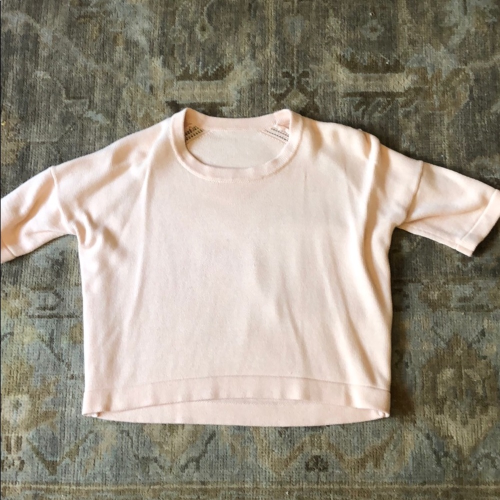 Lululemon short sleeve sweater
